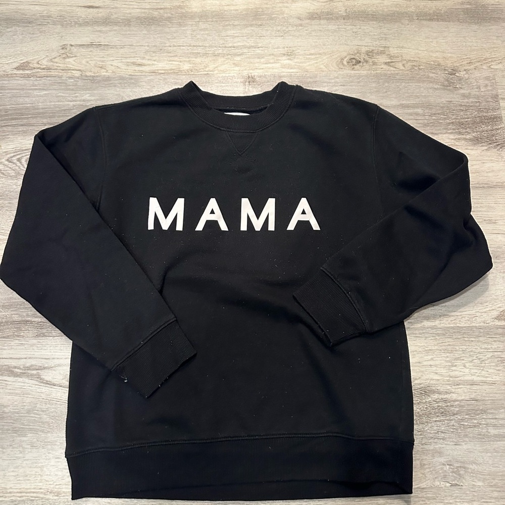 Mama crew neck sweater